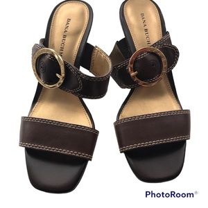 Ladies Dana Buchman Sandals Brown 7M